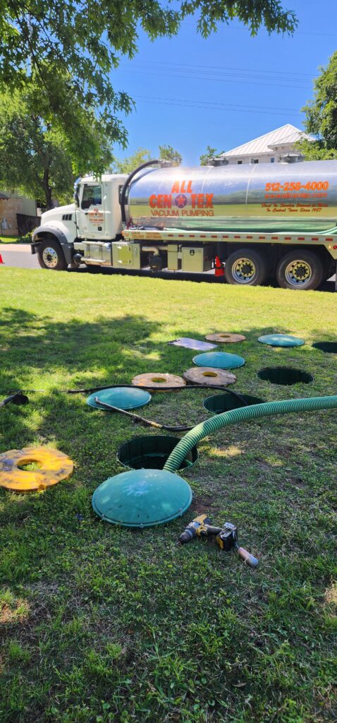 Pumping Residential Aeration Septic System